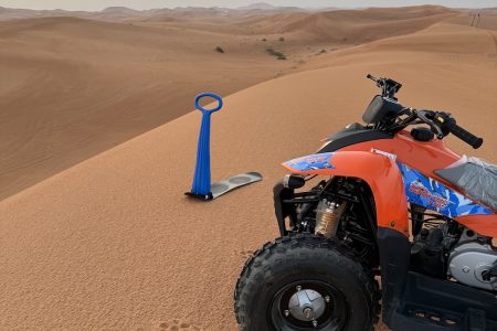 Red Dunes Desert Safari Trip – Sand ski and Quad Bikes Offer